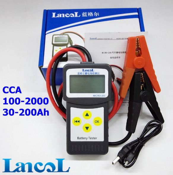 เครื่องวัดประสิทธิภาพแบตเตอรี่ Micro 200